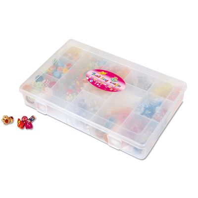 small foot Set skleněných a keramických šperků v boxu