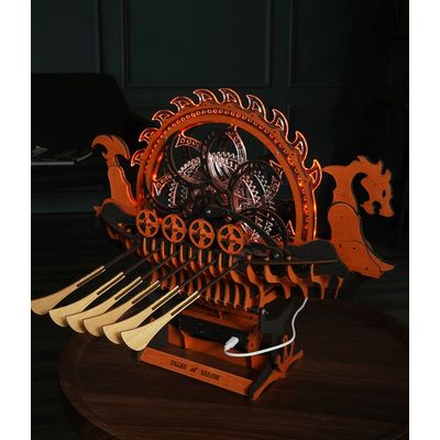 RoboTime 3D dřevěná skládačka Vikinská dračí loď