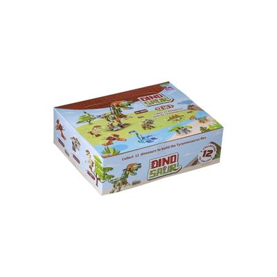 L-W Toys Set kostek Dinosaurus 12 v 1