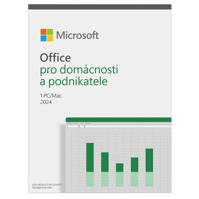 Office 2024 pro domácnosti a podnikatele CZ - krabicová verze bez média
