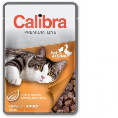Calibra Cat Premium Adult Duck & Chicken 100g