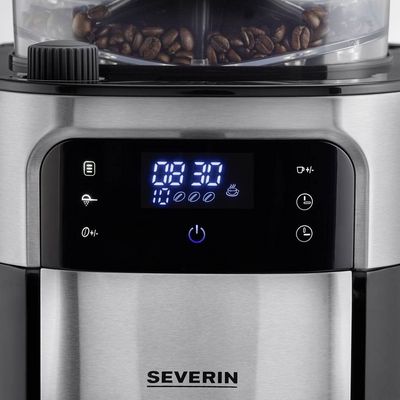 Severin KA 4813, černý/nerez