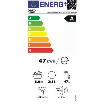 Beko B3WFU48415WW