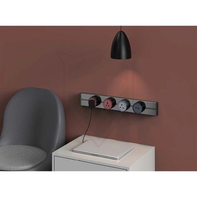 Zásuvkový modul Viking A20, černý