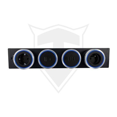 Zásuvkový modul Viking A60, černý