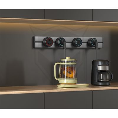 Zásuvkový modul Viking A60, černý