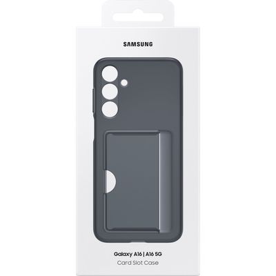 Samsung zadní kryt s kapsou na kartu Samsung Galaxy A16 černý