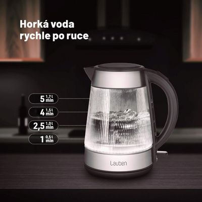 Lauben Glass Electric Kettle 17GG - rychlovarná konvice