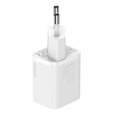 Rychlonabíječka do sítě Baseus Super Si USB-C PD QC 20W bílá