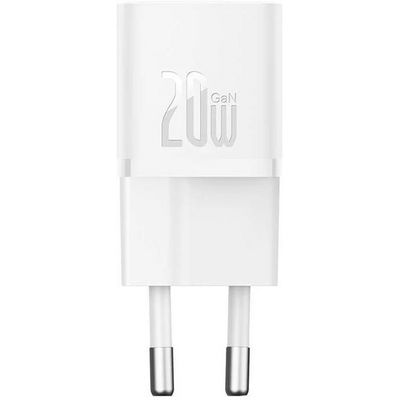 Rychlonabíječka do sítě Baseus GaN5 Mini 20W EU bílá