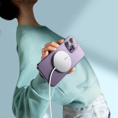 Bezdrátová nabíječka do sítě Baseus Simple Mini3 15W USB-C bílá