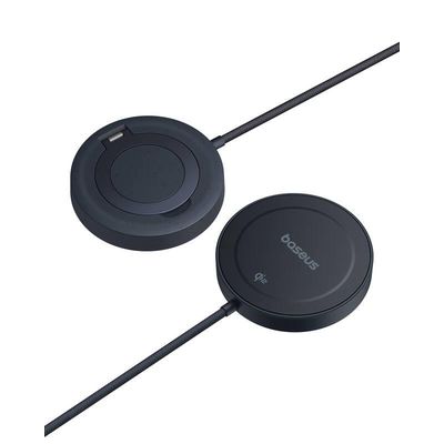 Bezdrátová nabíjecí magnetická podložka Baseus Simple Mini4 Qi2 15W černá