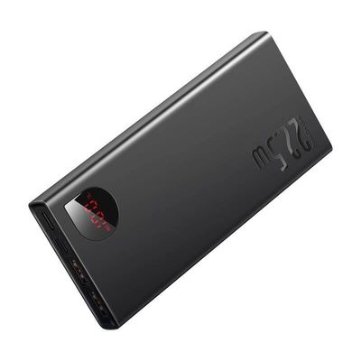 Power banka Baseus Adaman 10000mAh 22,5W 2x USB/Lightning/USB-C černá