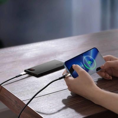 Power banka Baseus Adaman 10000mAh 22,5W 2x USB/Lightning/USB-C černá