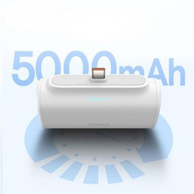 Power banka Baseus Compact 5000mAh 20W USB-C bílá