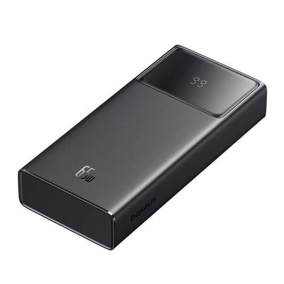 Power banka Baseus Star-Lord 20000mAh 65W 2x USB-A/micro USB/USB-C černá