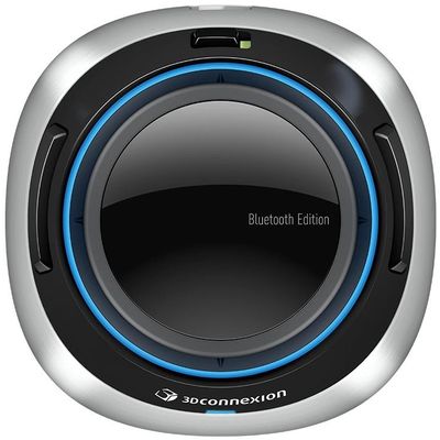 3Dconnexion SpaceMouse Wireless - 3D myš - 2 tlačítka - bezdrátový - Bluetooth, 2.4 GHz