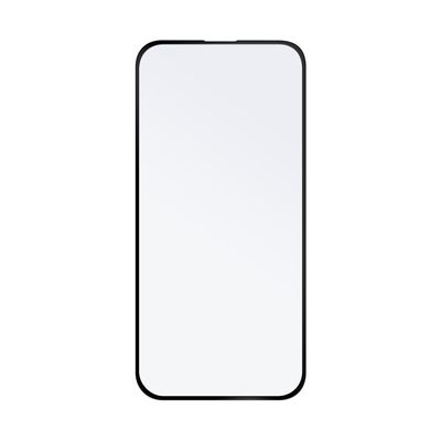 Ochranné tvrzené sklo FIXED Full-Cover pro Apple iPhone 16, lepení přes celý displej, černé