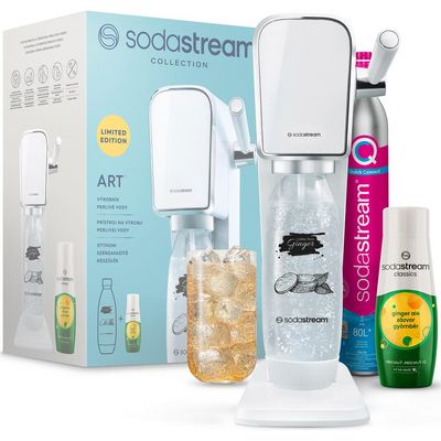 SodaStream Sada výrobníku ART White Ginger Ale Mpack