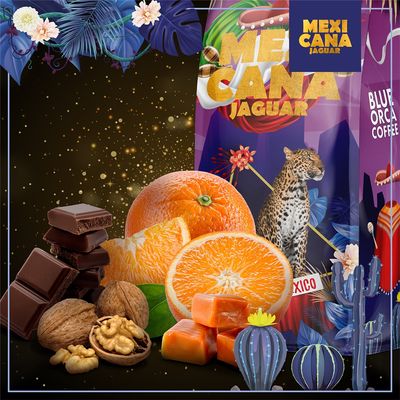 Blue Orca Mexicana Jaguar, zrnková káva, 1 kg