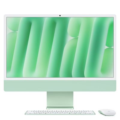Apple iMac 24 M4 chip 8core CPU/8core GPU,16GB,256GB SSD,Green