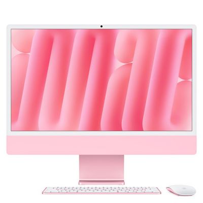 Apple iMac 24 M4 chip 8core CPU/8core GPU,16GB,256GB SSD,Pink