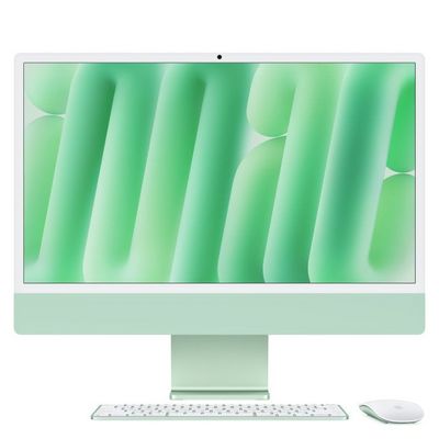 Apple iMac 24 M4 chip 10core CPU/10core GPU,16GB,256GB SSD,Green