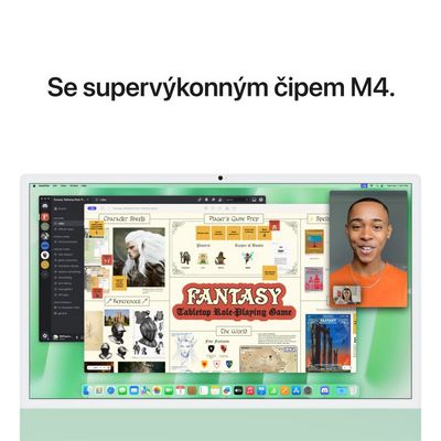 Apple iMac 24 M4 chip 10core CPU/10core GPU,16GB,256GB SSD,Green