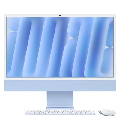 Apple iMac 24 M4 chip 10core CPU/10core GPU,16GB,256GB SSD,Blue