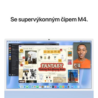 Apple iMac 24 M4 chip 10core CPU/10core GPU,16GB,256GB SSD,Blue
