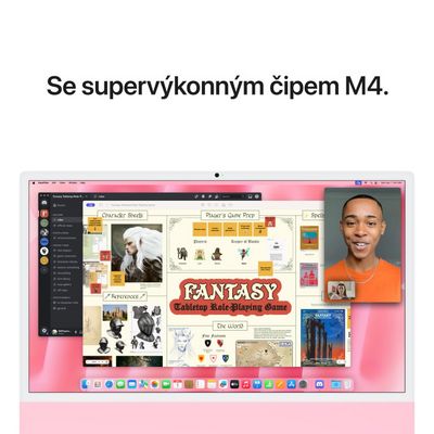 Apple iMac 24 M4 chip 10core CPU/10core GPU,16GB,256GB SSD,Pink