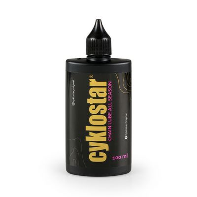 CYKLO STAR Chain lube all season, 100ml kapátko