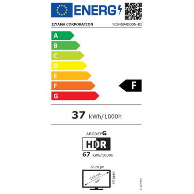 iiyama ProLite XCB4594DQSN-B1 45
