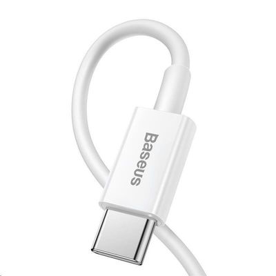 Baseus Superior Series rychlonabíjecí kabel USB-C/Lightning 20W 1m bílá