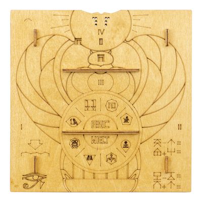 EscapeWelt Dřevěné puzzle Kočka 200 dílků