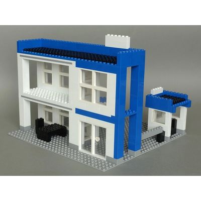L-W Toys Policejní set 500 ks těžký