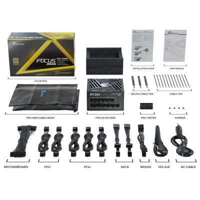 Seasonic FOCUS GX 1000W ATX 3 2024 V4