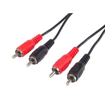 Kabel 2x CINCH-2x CINCH M/M 10m