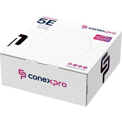Conexpro UTP kabel venkovní, CAT5e, PE, 24 AWG, 100m, černý