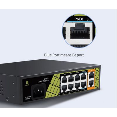 Conexpro GNT-P1210SG, PoE switch, 10x LAN, 8x PoE