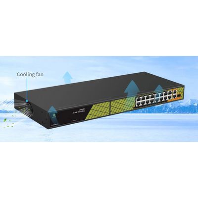 Conexpro GNT-P4813V6, PoE switch, 18x LAN, 16x PoE, 1x SFP