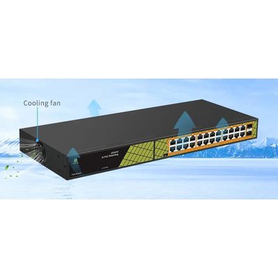 Conexpro GNT-P1026G6, PoE switch, 24x LAN, 24x PoE, 2x SFP