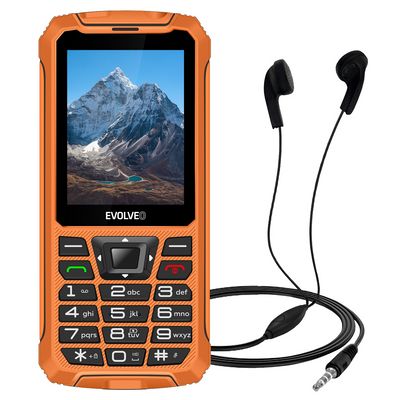 EVOLVEO StrongPhone Z6 oranžový