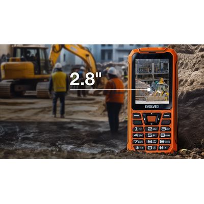 EVOLVEO StrongPhone Z6 oranžový