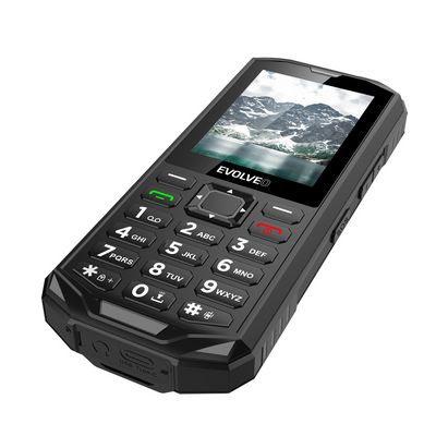 EVOLVEO StrongPhone X5 černo-šedý
