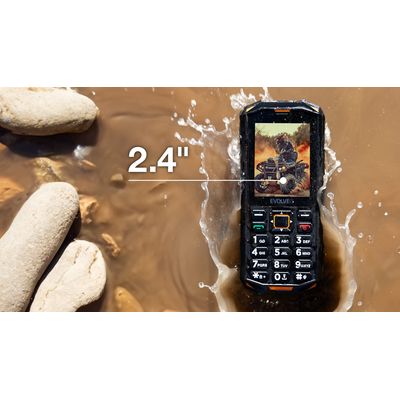 EVOLVEO StrongPhone X5 černo-šedý