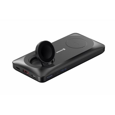 SWISSTEN powerbank 10000 mAh 2v1 PRO Apple Watch a MagSafe