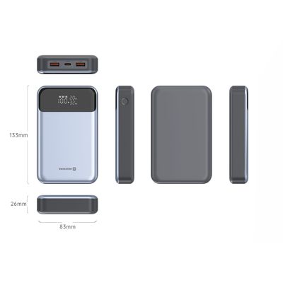 SWISSTEN powerbank 20000 mAh 100W Power Delivery pro notebooky