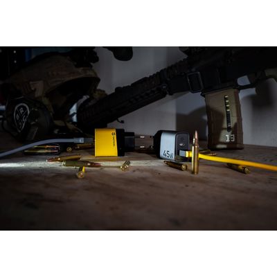 Tactical Microgrid GaN 45W šedá