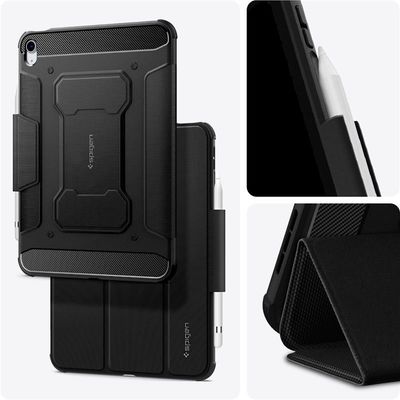 Spigen Rugged Armor Pro, černý, pro iPad 10.9 2022
